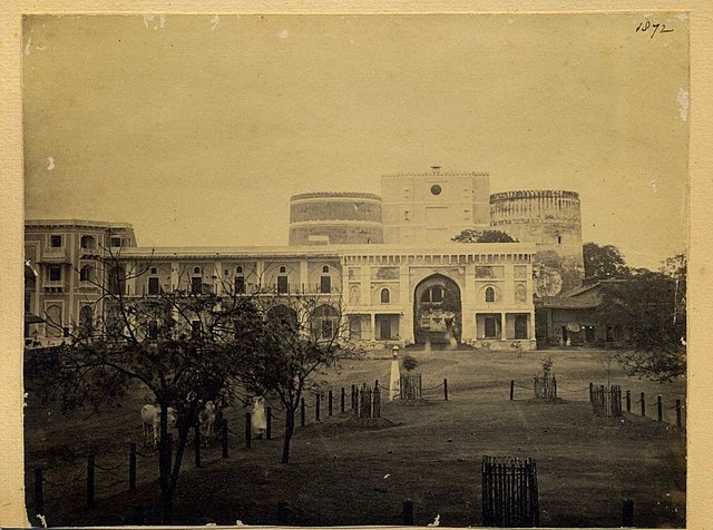 Bhadra fort in ahmedabad  gujarat  india   1872